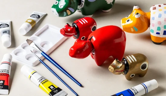 【ローカルディスカバリー】赤べこ絵付け体験