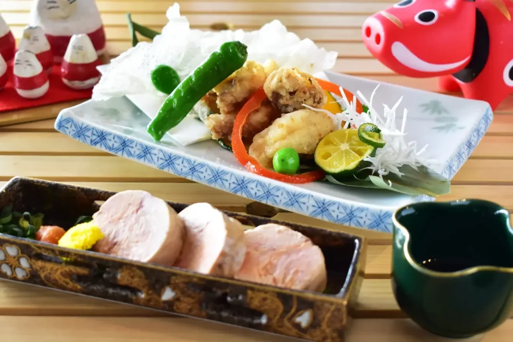 【夏限定】高級魚「あんこうの唐揚げとあん肝」付きプラン